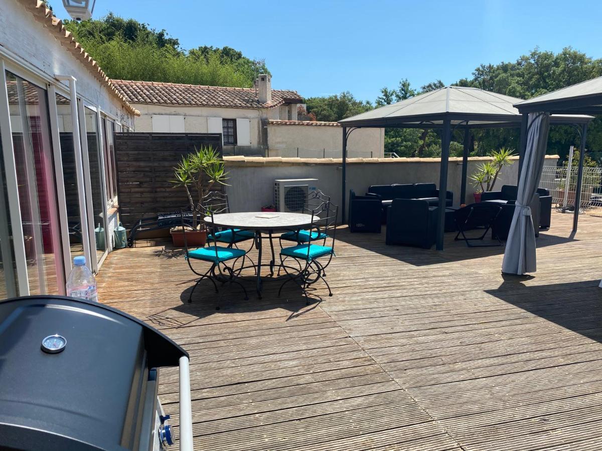 Cavaliere Apt 125M2 Piscine Le Lavandou Exteriör bild