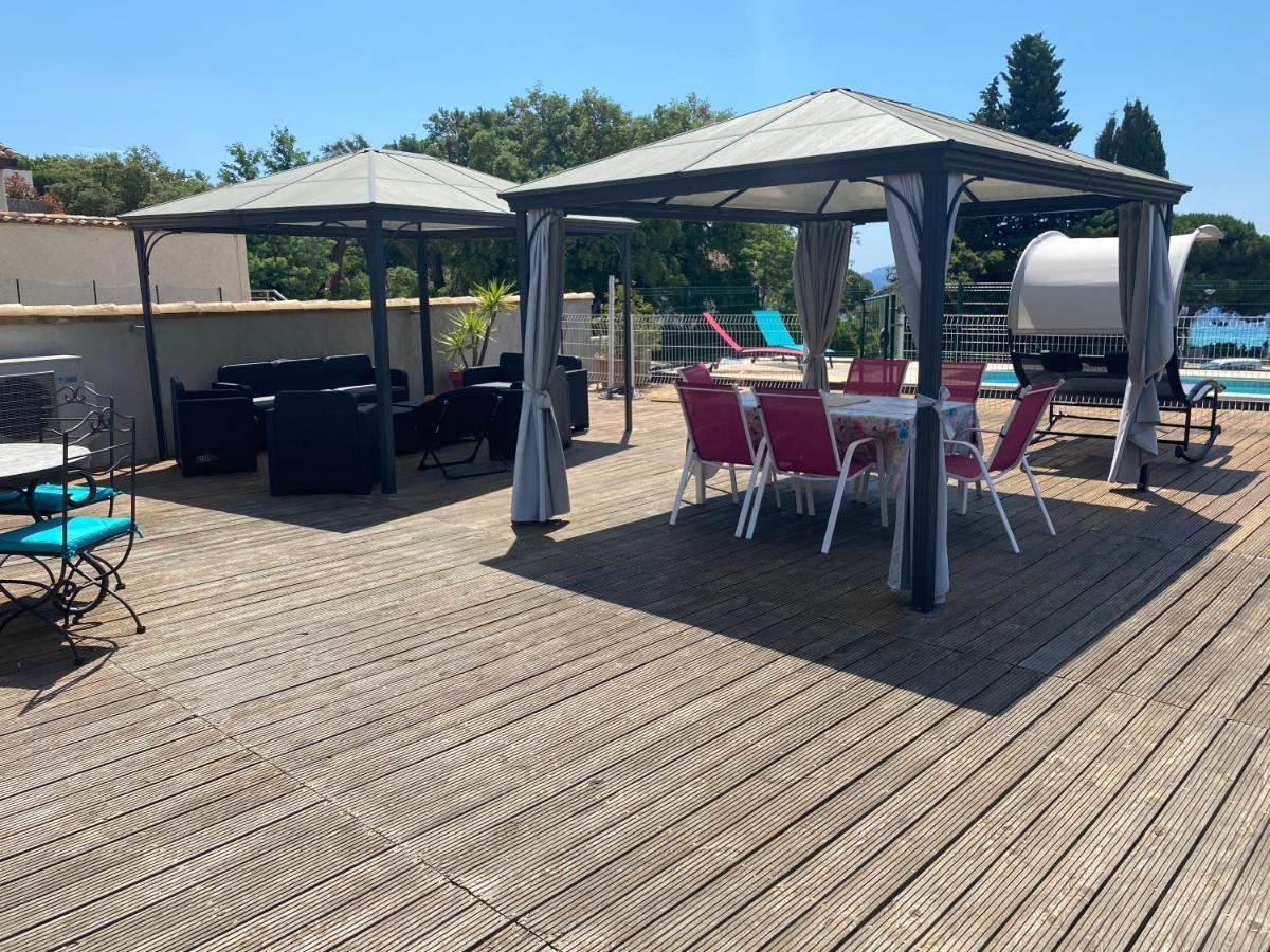 Cavaliere Apt 125M2 Piscine Le Lavandou Exteriör bild