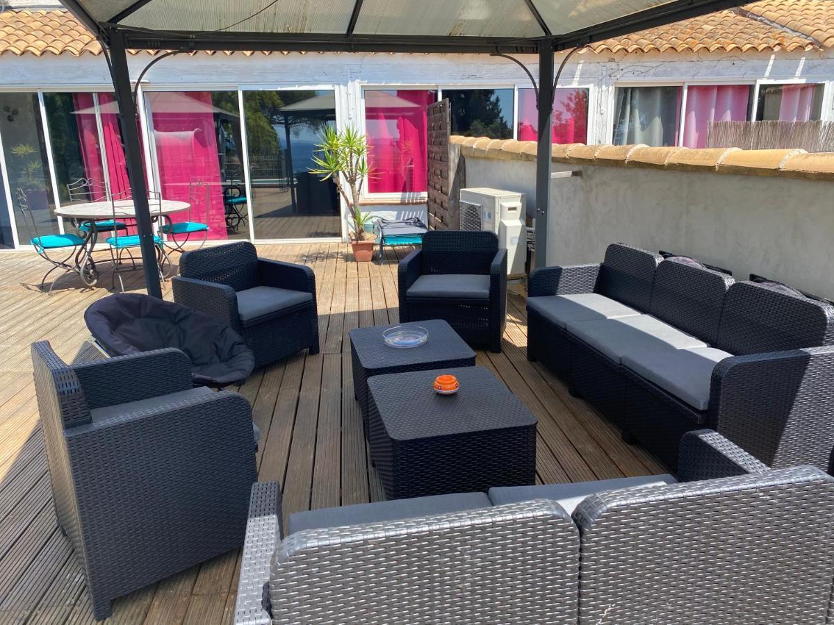 Cavaliere Apt 125M2 Piscine Le Lavandou Exteriör bild